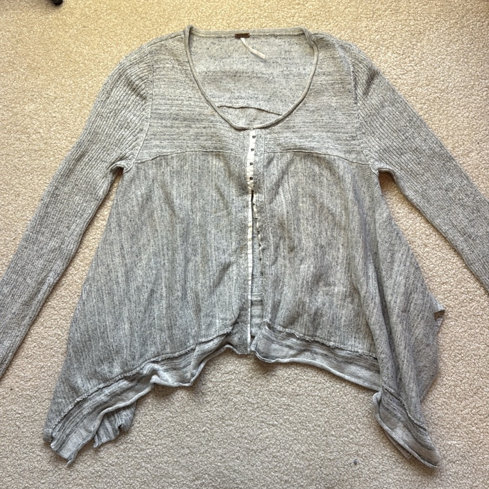 ✨HP✨ Free People Never Again Hook & Eye cardigan - Picture 4 of 8